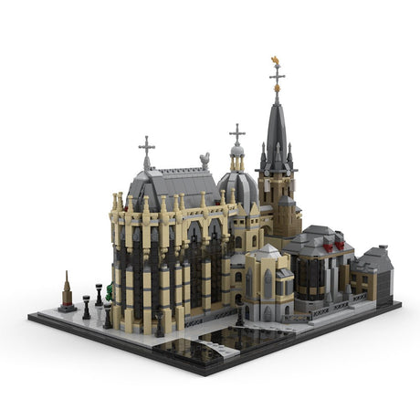 Aachen Cathedral Model Klemmbausteine - LesDiy - Klemmbausteine