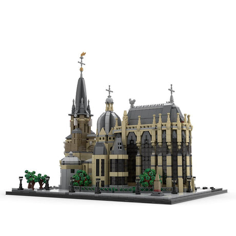 Aachen Cathedral Model Klemmbausteine - LesDiy - Klemmbausteine