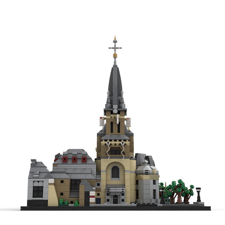 Aachen Cathedral Model Klemmbausteine - LesDiy - Klemmbausteine