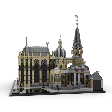 Aachen Cathedral Model Klemmbausteine - LesDiy - Klemmbausteine