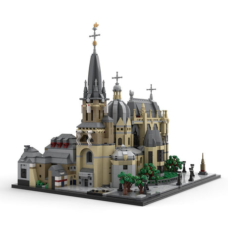 Aachen Cathedral Model Klemmbausteine - LesDiy - Klemmbausteine