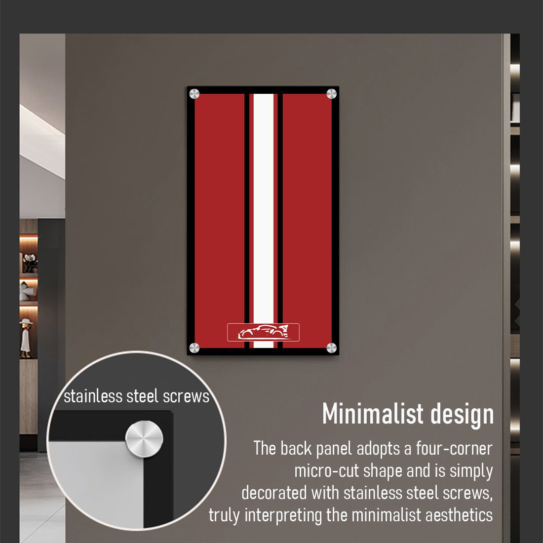 Harilla Golfball Vitrine Acryl - Wandhalterung Für 20 Bälle