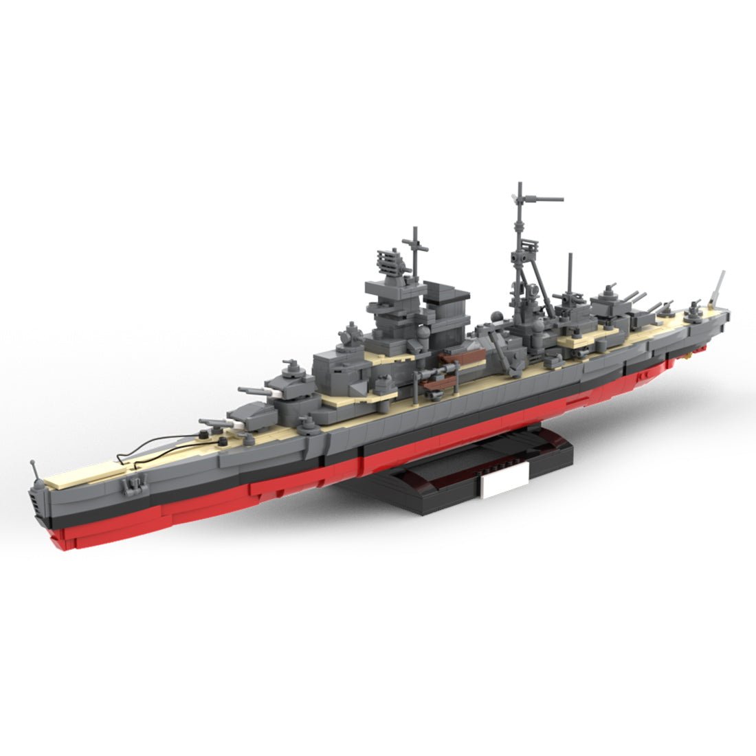 Admiral Hipper - Scale 1:300 - LesDiy - Klemmbausteine