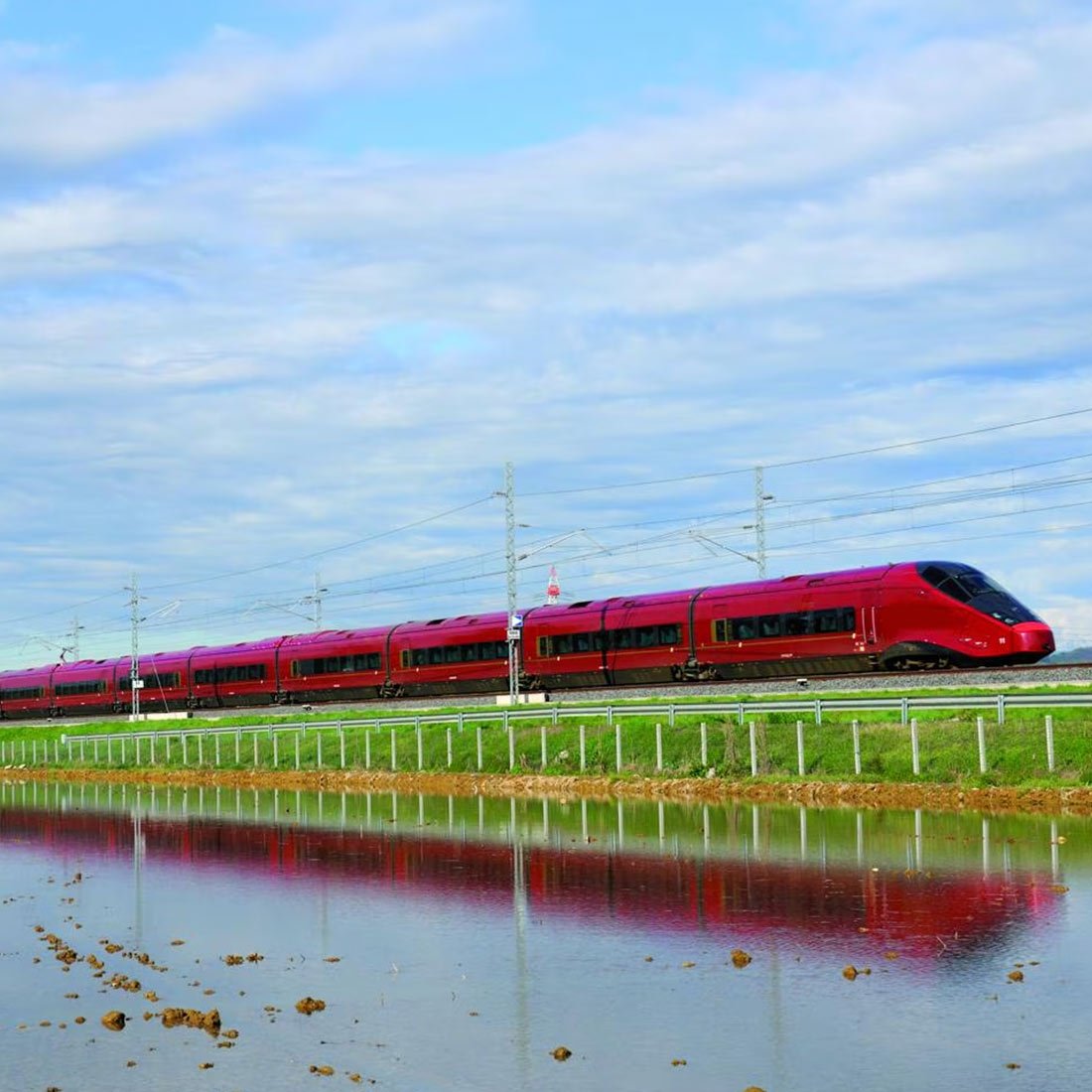 AGV - 575 Italo High Speed Train Smart Class Klemmbausteine - LesDiy - Klemmbausteine