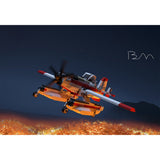 Amphibisches Löschflugzeug AT-802F Fire Boss (Tanker 426) Klemmbausteine-LesDiy-Klemmbausteine