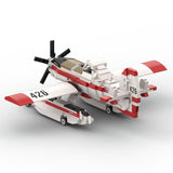 Amphibisches Löschflugzeug AT-802F Fire Boss (Tanker 426) Klemmbausteine-LesDiy-Klemmbausteine