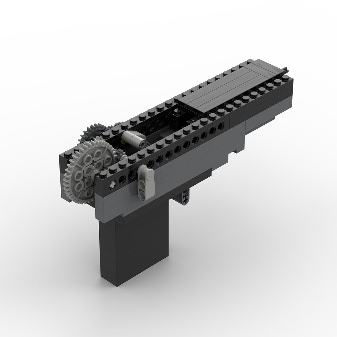 Automatic Rubber Band Shooter Kit Klemmbausteine - LesDiy - Klemmbausteine