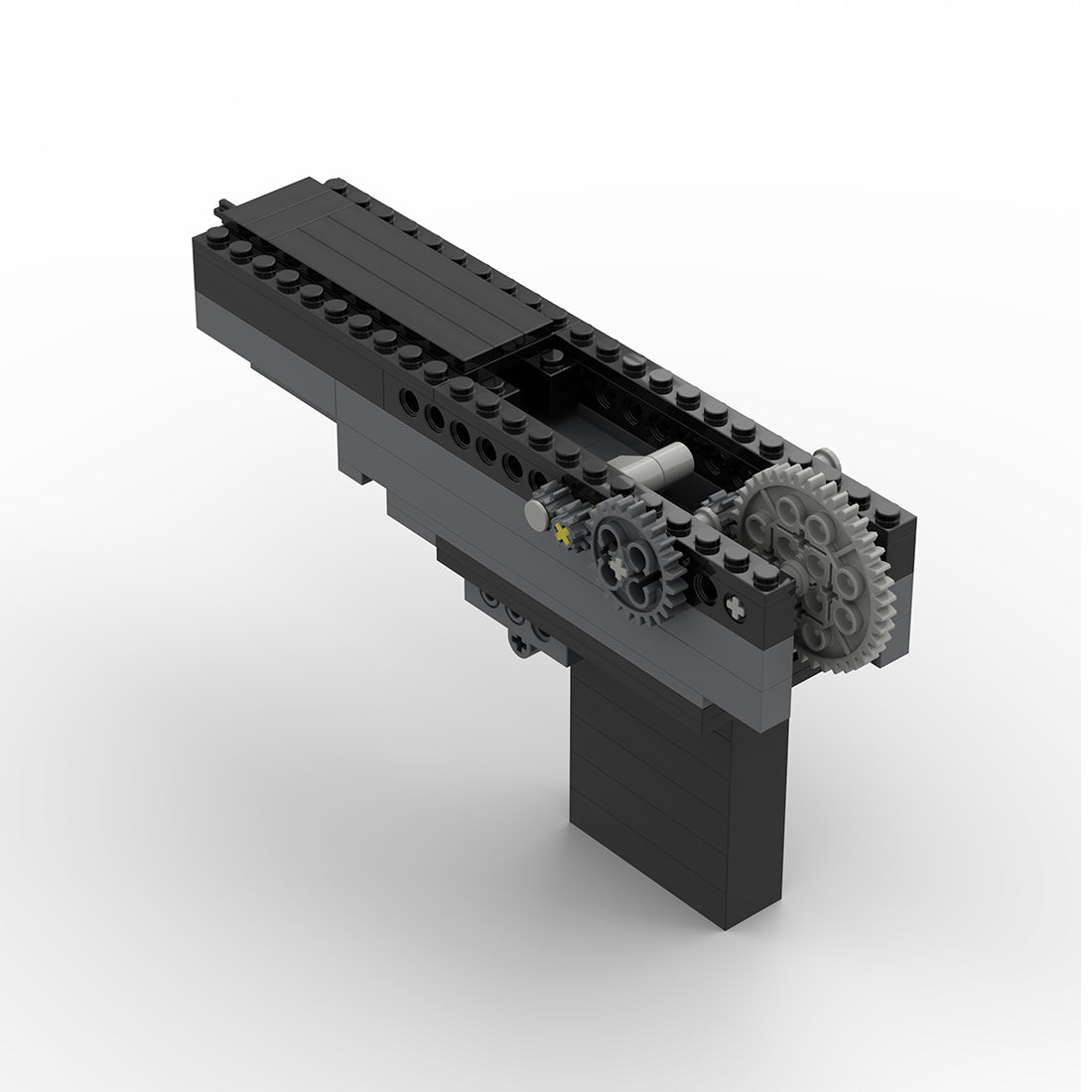 Automatic Rubber Band Shooter Kit Klemmbausteine - LesDiy - Klemmbausteine