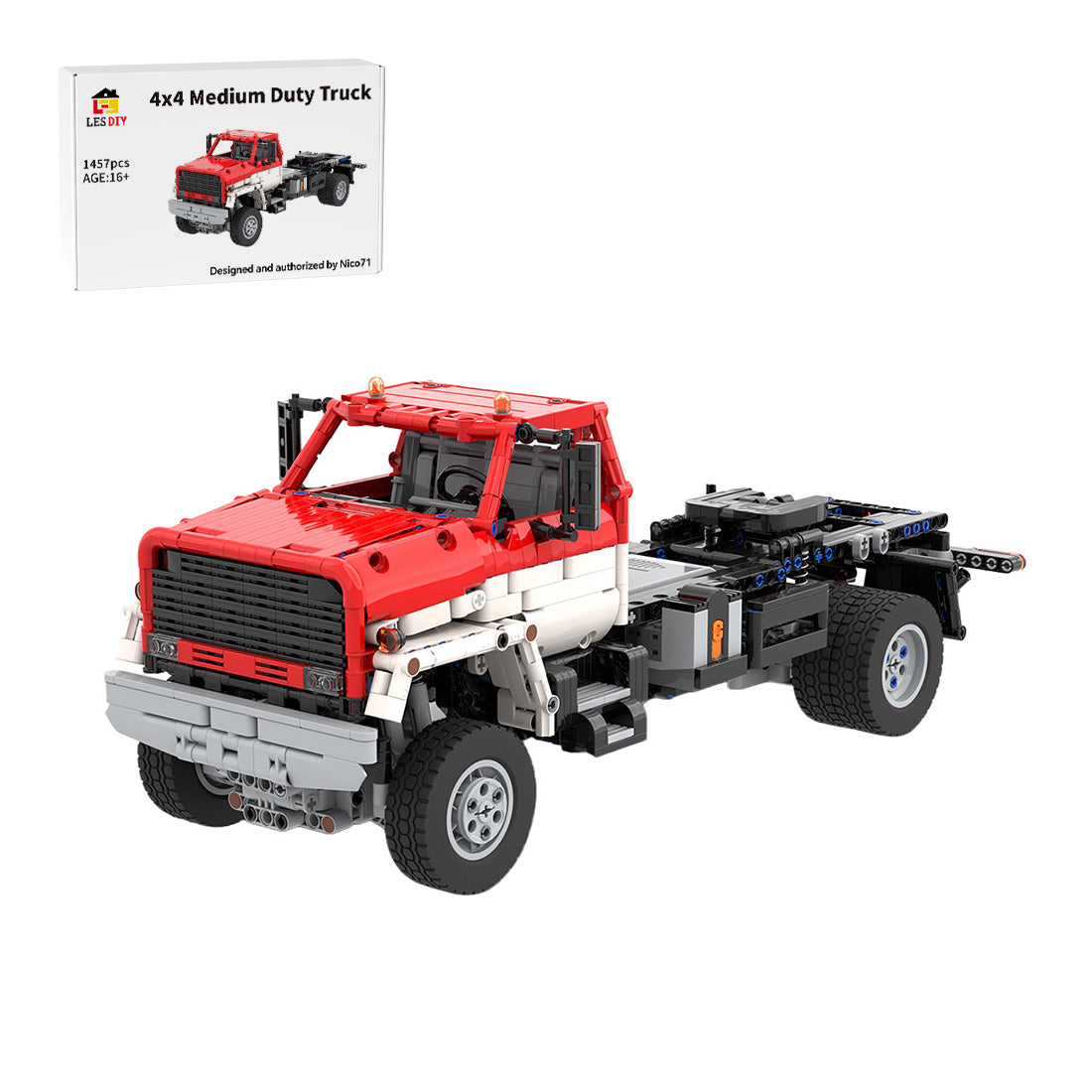 MOC-155171 Chevrolet Kodiak C70 (PFS-Version) Klemmbausteine