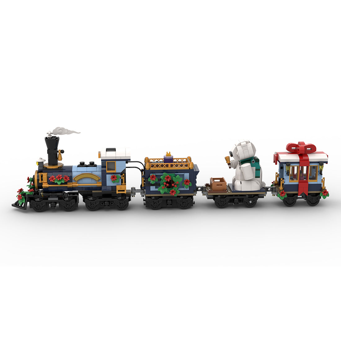 MOC-249783 Holiday Express Train Klemmbausteine