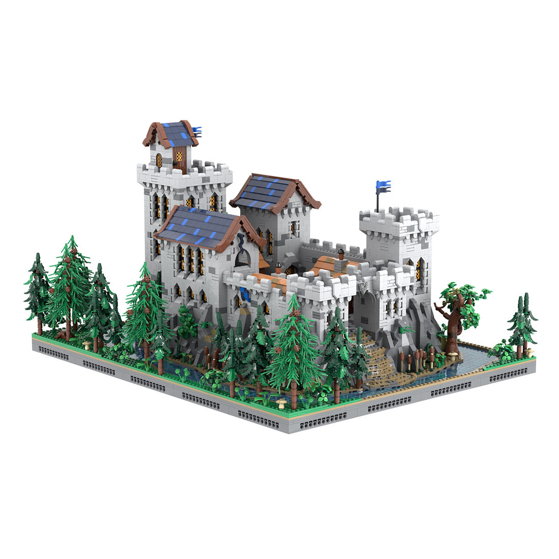 MOC-229261 Black Falcon’s Castle Klemmbausteine