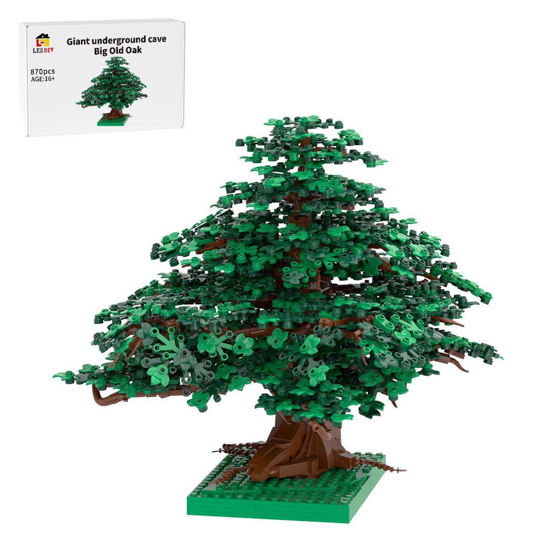 Bag End Big Old Oak Klemmbausteine - LesDiy - Klemmbausteine