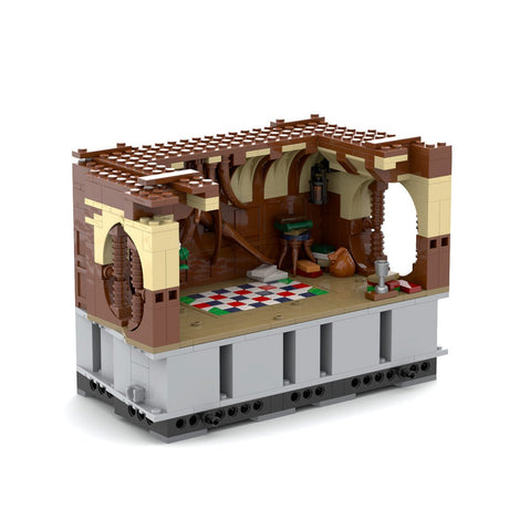 Bag End Section 1 _Entrance Hall Klemmbausteine - LesDiy - Klemmbausteine