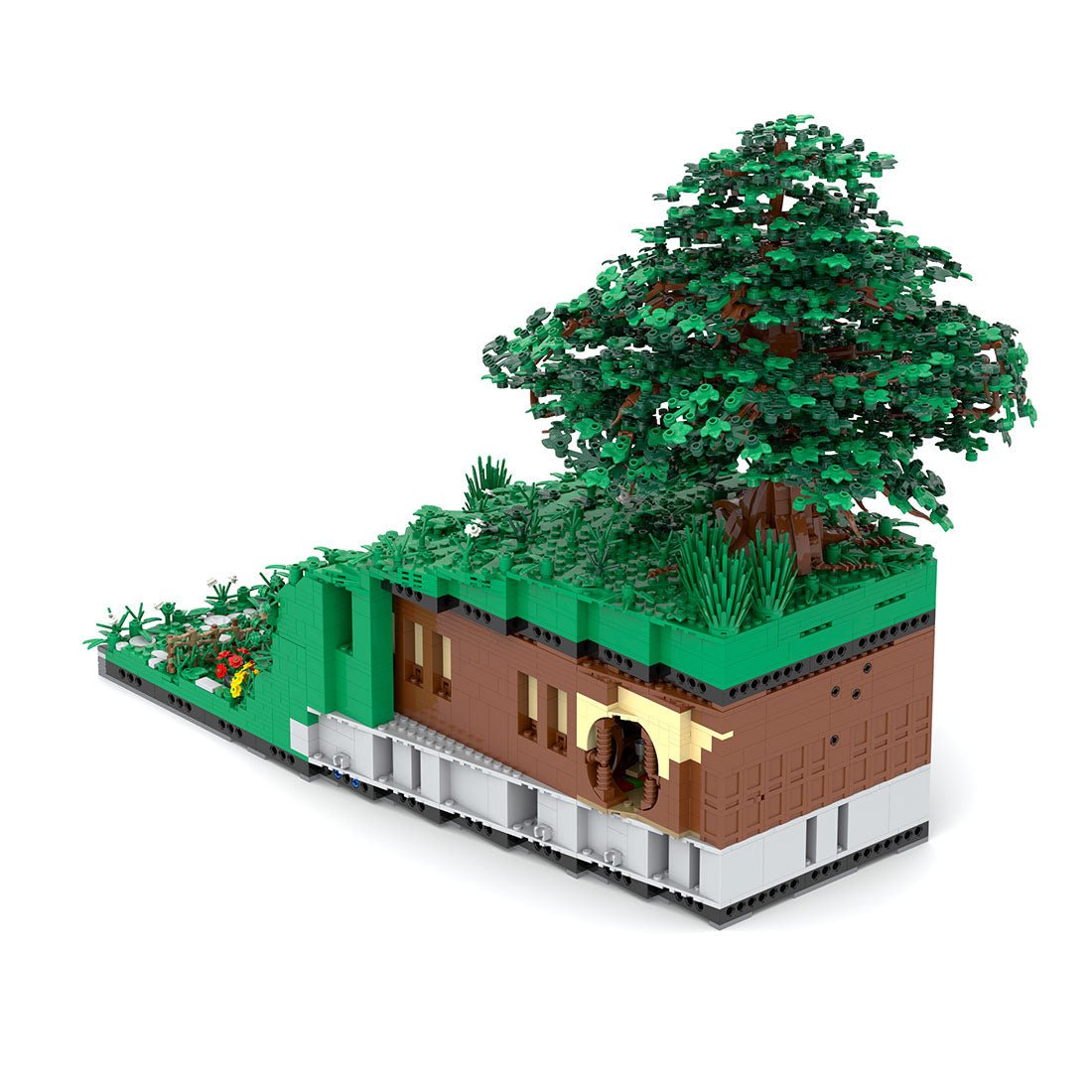 Bag End Section 1 _Entrance Hall Klemmbausteine - LesDiy - Klemmbausteine