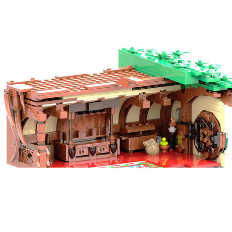 Bag End Section 1 _Entrance Hall Klemmbausteine - LesDiy - Klemmbausteine