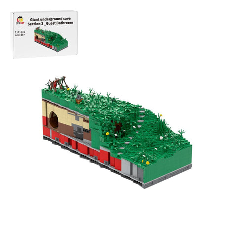 Bag End Section 3 _Guest Room Klemmbausteine - LesDiy - Klemmbausteine