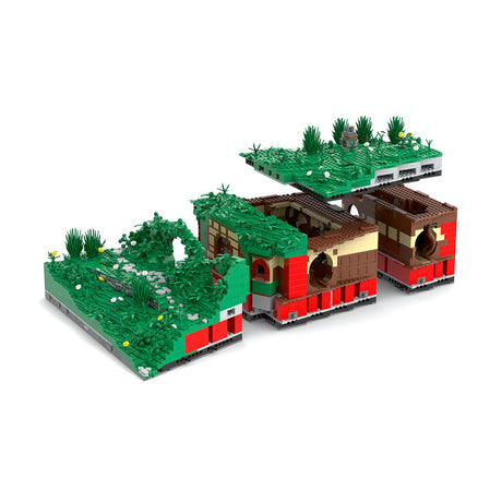 Bag End Section 4 _Giant underground cave Living Room Klemmbausteine - LesDiy - Klemmbausteine