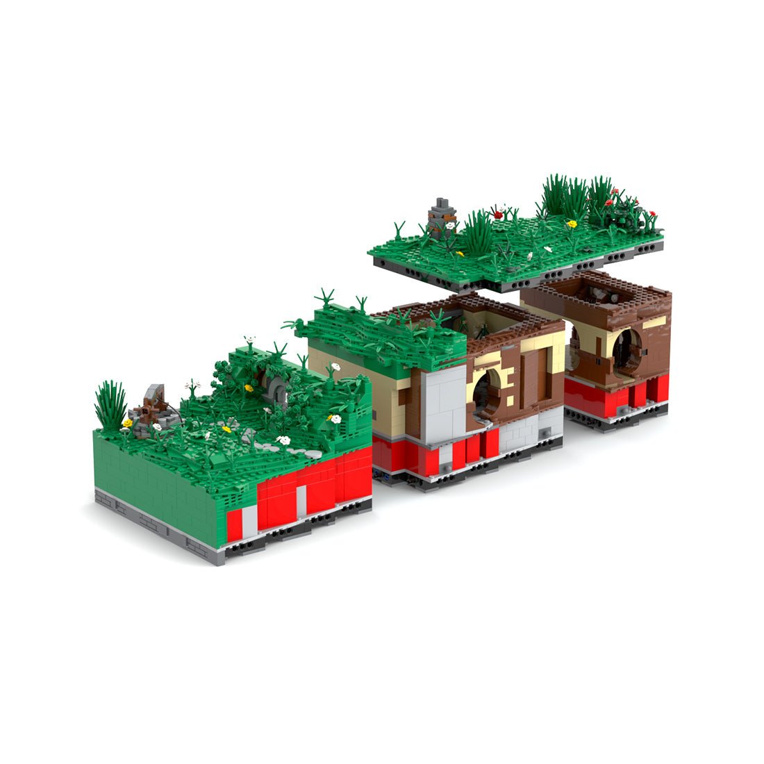 Bag End Section Section 5 _Kitchen Klemmbausteine - LesDiy - Klemmbausteine