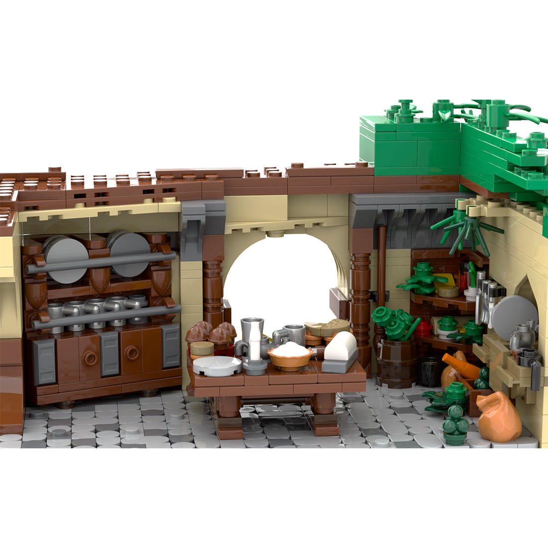 Bag End Section Section 5 _Kitchen Klemmbausteine - LesDiy - Klemmbausteine