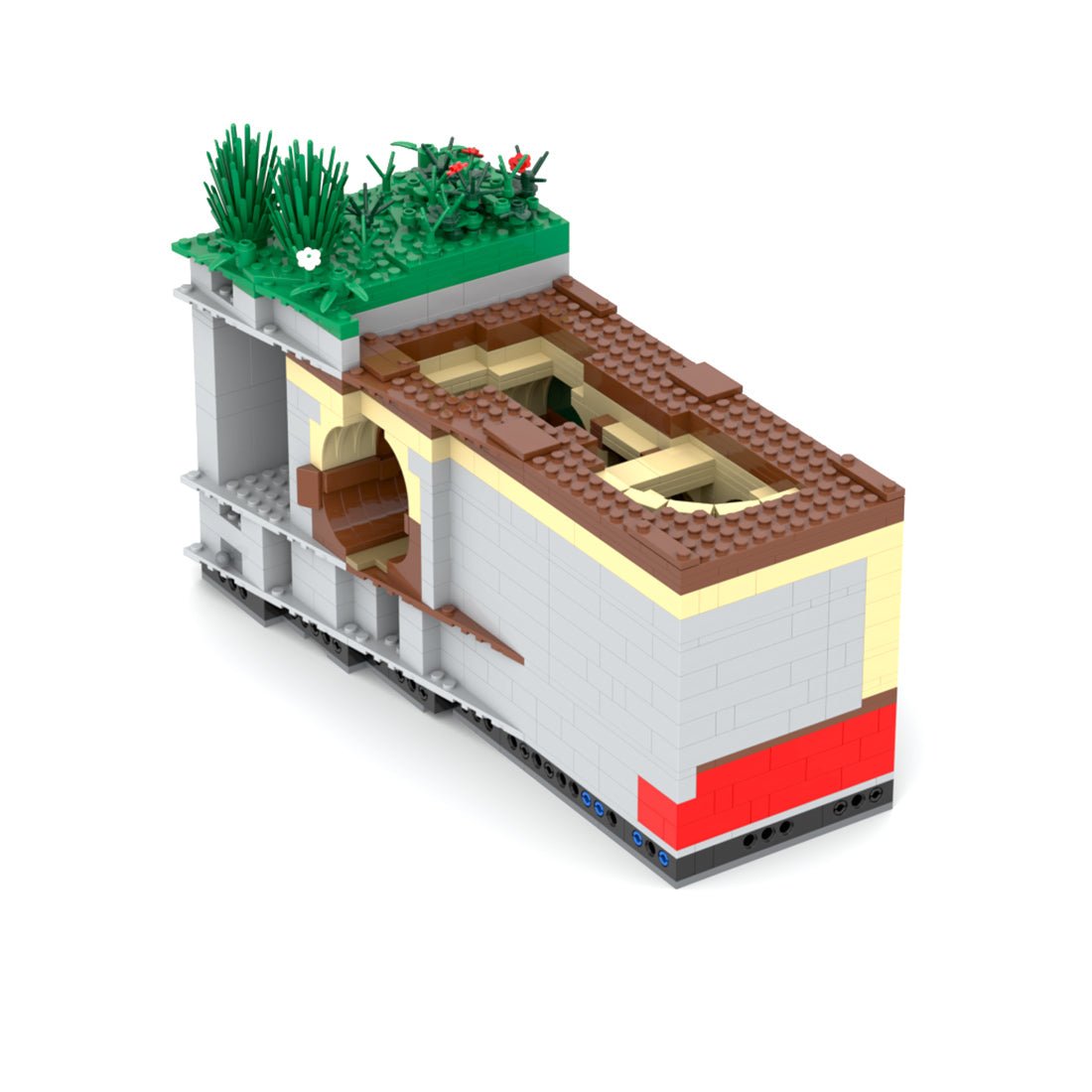 Bag End Section Section_ 7 Smoking Room Klemmbausteine - LesDiy - Klemmbausteine