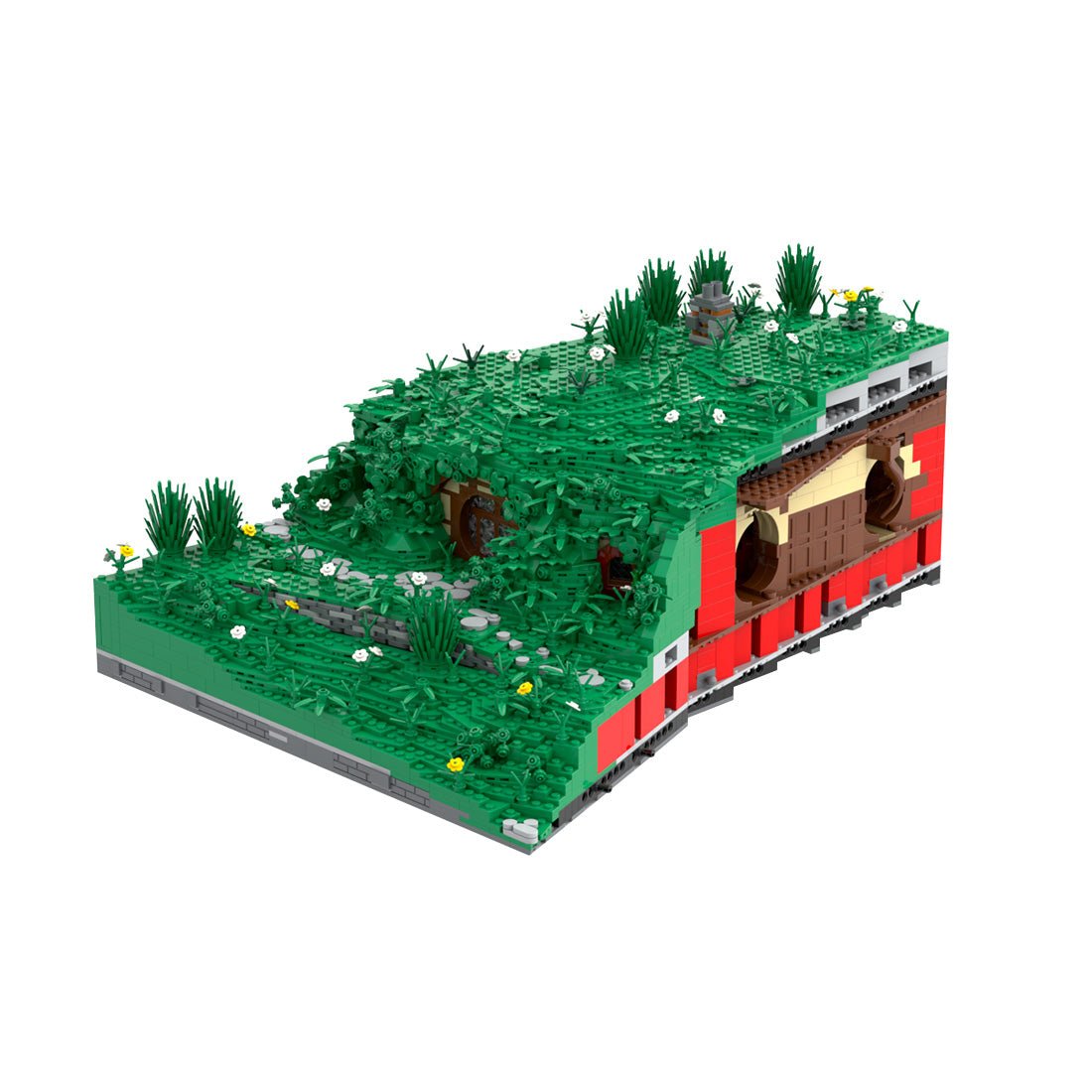 Bag End The First Section Modular Klemmbausteine - LesDiy - Klemmbausteine