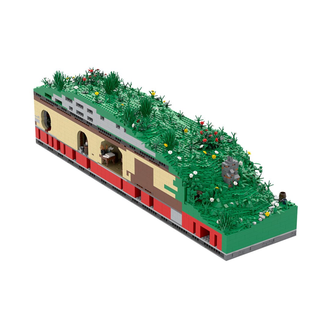 Bag End The First Section Modular Klemmbausteine - LesDiy - Klemmbausteine