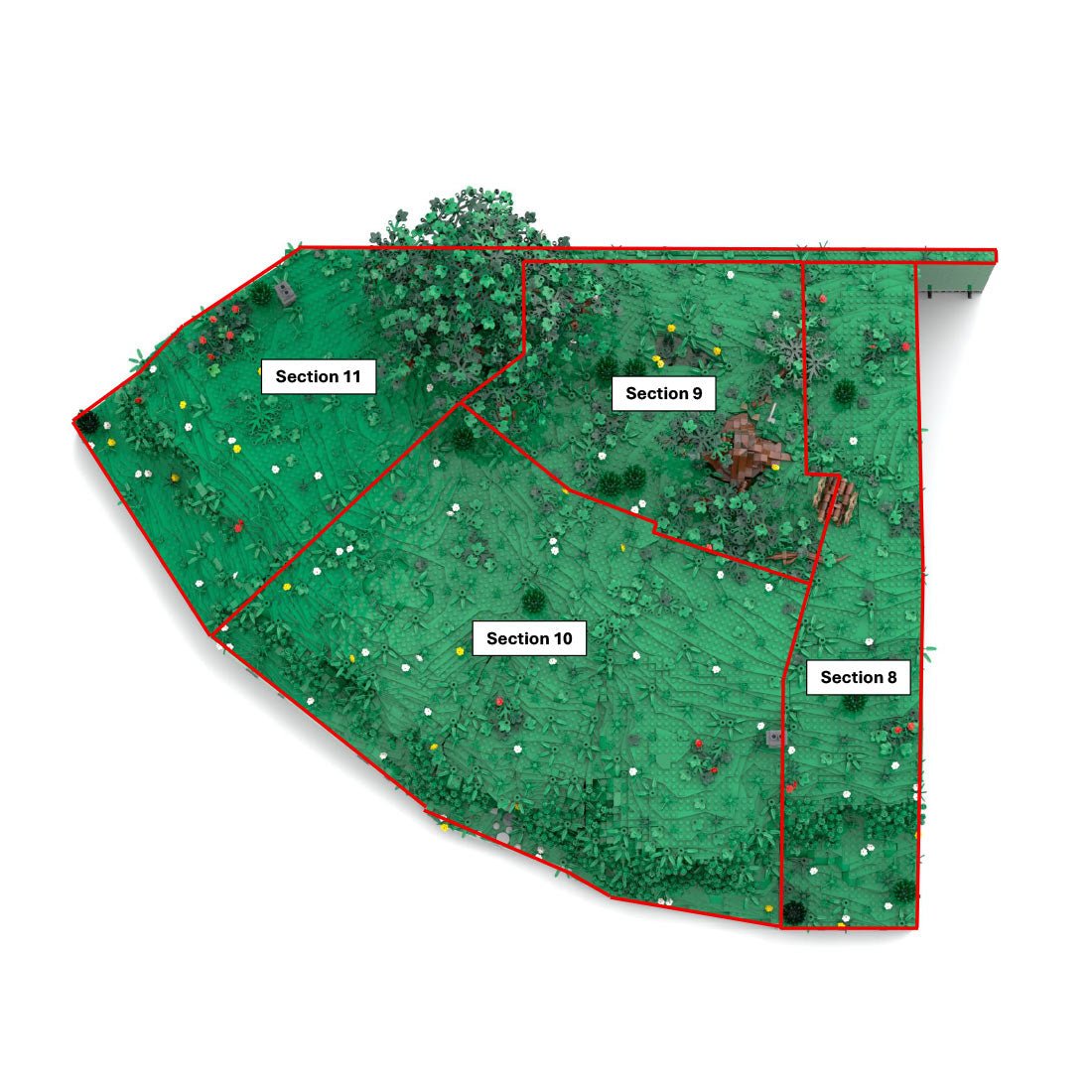 Bag End The Second Section Modular Klemmbausteine - LesDiy - Klemmbausteine