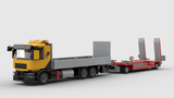 MOC-264405 6x4-Lkw-Tieflader Klemmbausteine
