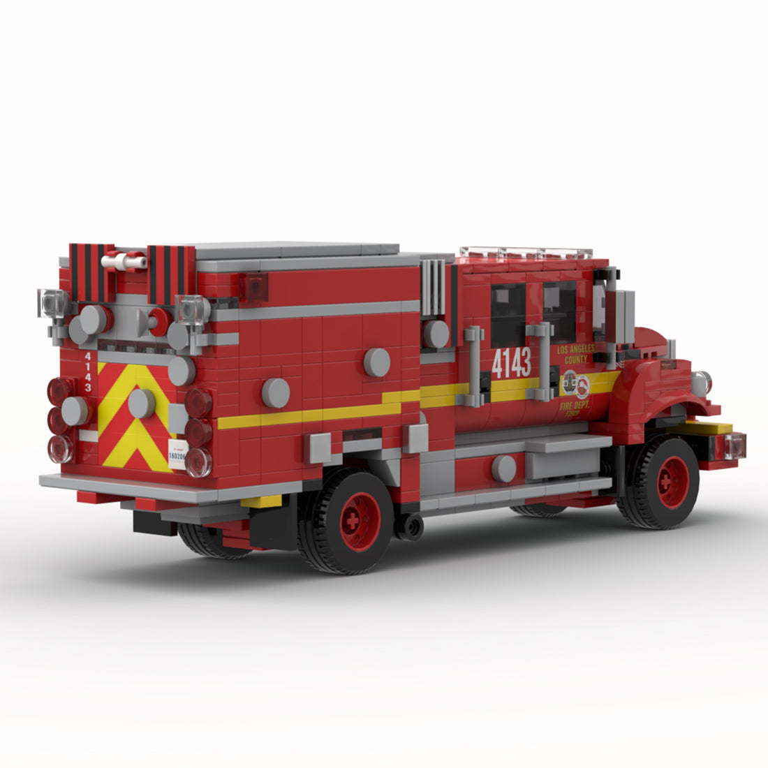 MOC-244154 2019 BME Intl. Type 3 Brush Engine Los Angeles County FD Klemmbausteine