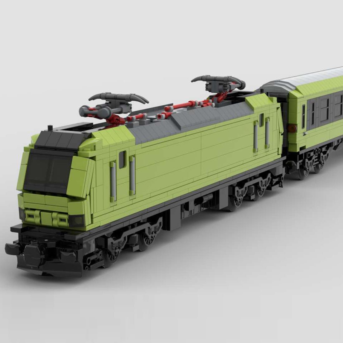 BR - 193 Electric Locomotive Klemmbausteine - LesDiy - Klemmbausteine