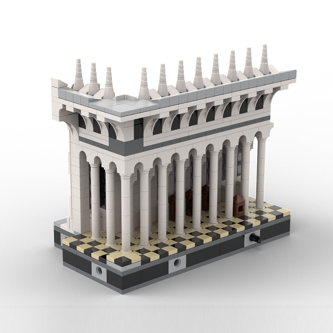 MOC-268717 Duomo di Milano cathedral Klemmbausteine
