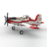 Amphibisches Löschflugzeug AT-802F Fire Boss (Tanker 83/97) Klemmbausteine