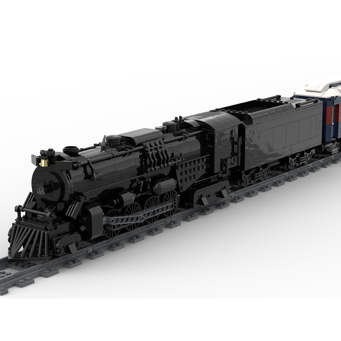 Christmas Polar Locomotive Klemmbausteine - LesDiy - Klemmbausteine