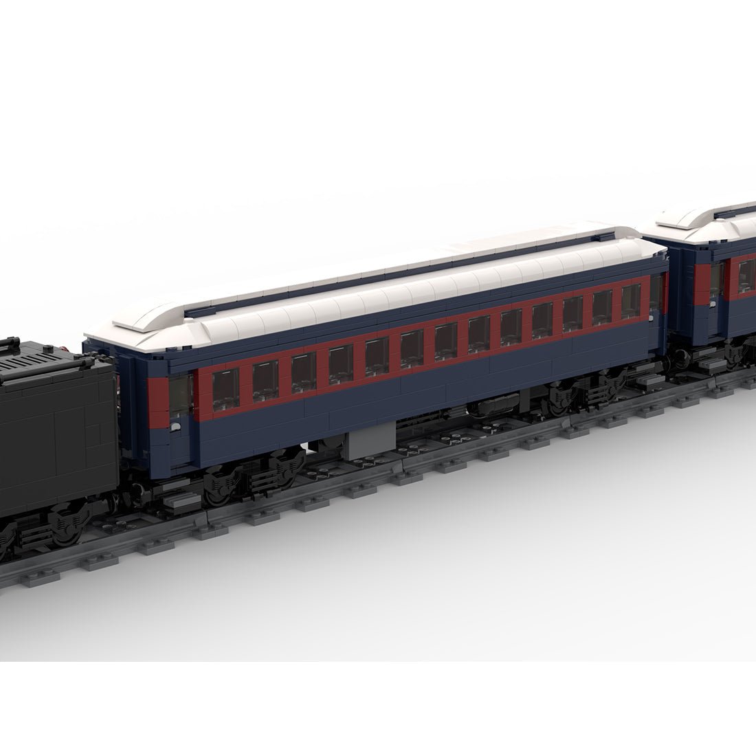 Christmas Polar Locomotive Klemmbausteine - LesDiy - Klemmbausteine