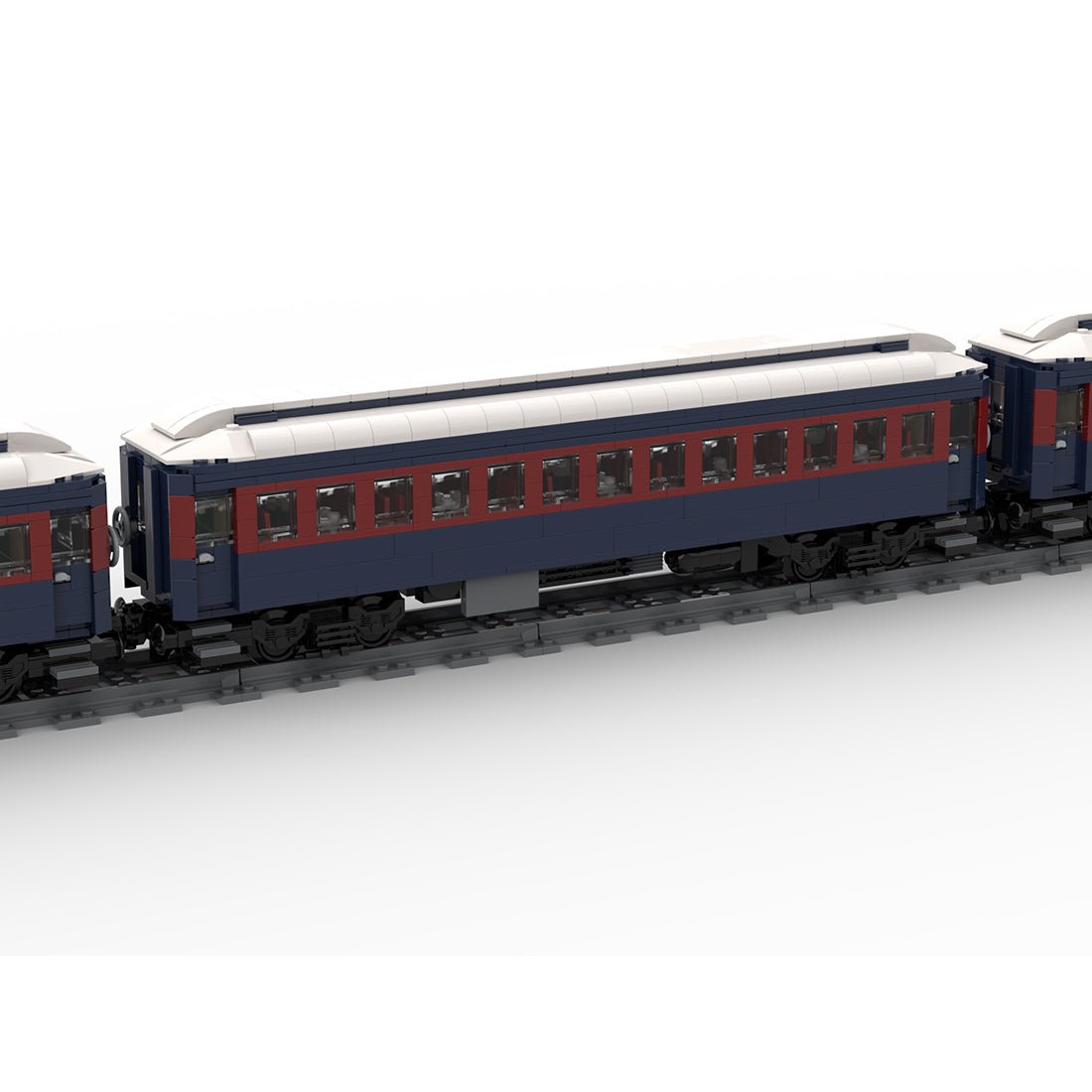 Christmas Polar Locomotive Klemmbausteine - LesDiy - Klemmbausteine