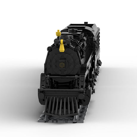 Classic Winter Movie Steam Locomotive Klemmbausteine - LesDiy - Klemmbausteine