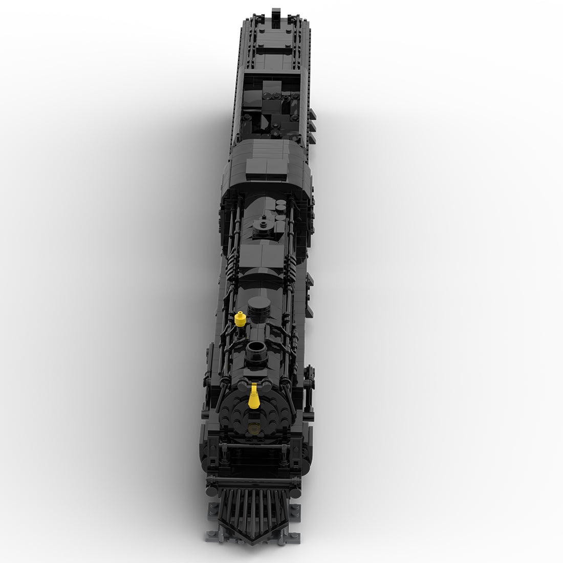 Classic Winter Movie Steam Locomotive Klemmbausteine - LesDiy - Klemmbausteine