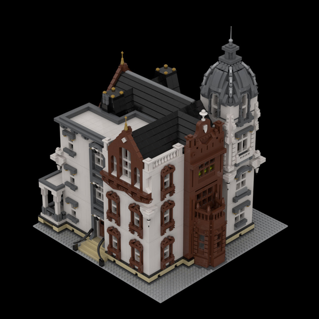 Victorian Suburban Residence Klemmbausteine