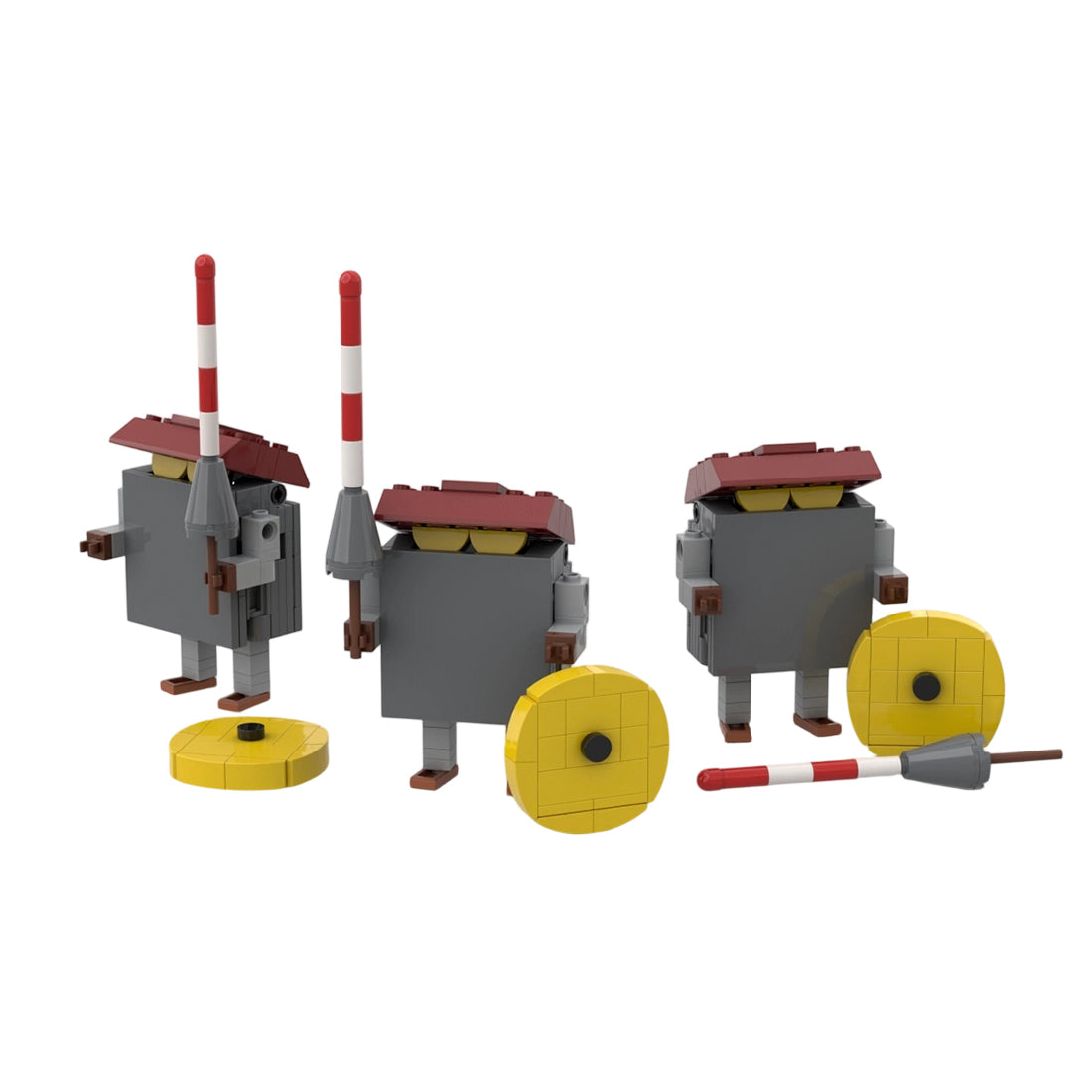 Mini Block Knight Klemmbausteine