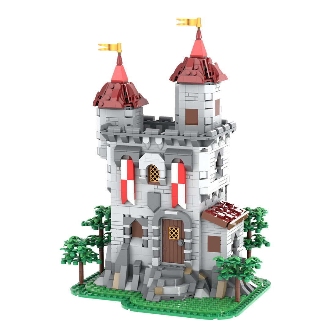 MOC-238413 Lion Knights' Outpost Klemmbausteine