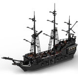 Das mittelalterliche Piraten - Geisterschiff Black Pearl Klemmbausteine - LesDiy - Klemmbausteine