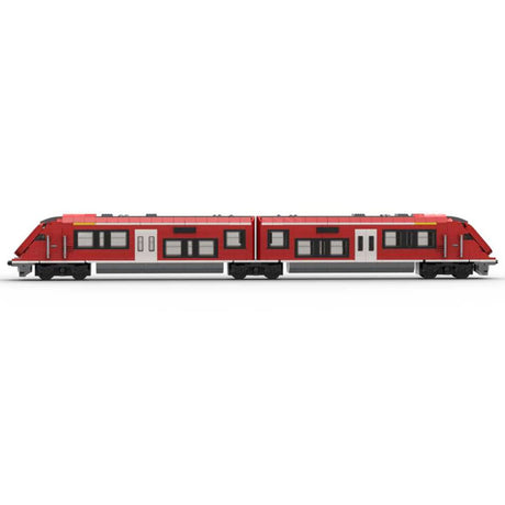 DB Regio BR63 City Express Train Klemmbausteine - LesDiy - Klemmbausteine