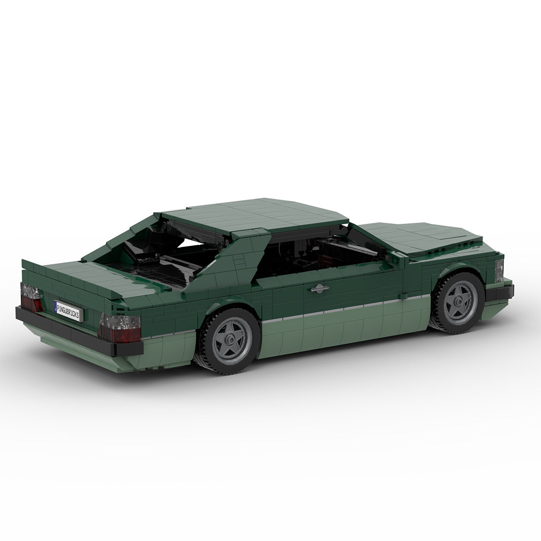 Deutsches Grand-Touring-Coupé der 1980er Jahre Klemmbausteine