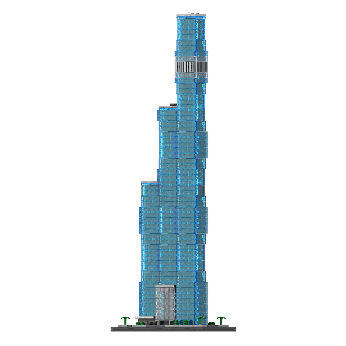 MOC-256851 The St. Regis Chicago 1:800 Scale Klemmbausteine