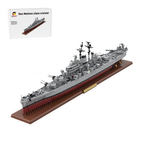 Des Moines class cruiser Klemmbausteine - LesDiy - Klemmbausteine
