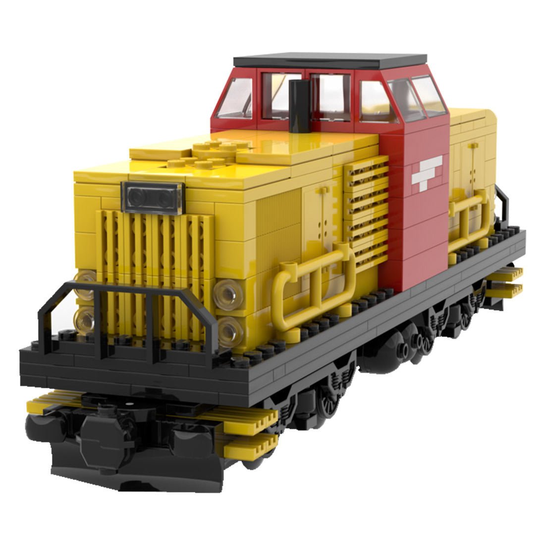 Diesellokomotive Kleembausteine - LesDiy - Klemmbausteine