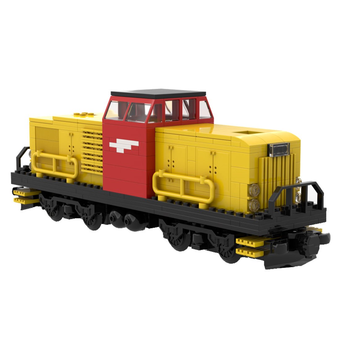 Diesellokomotive Kleembausteine - LesDiyproduct_type##