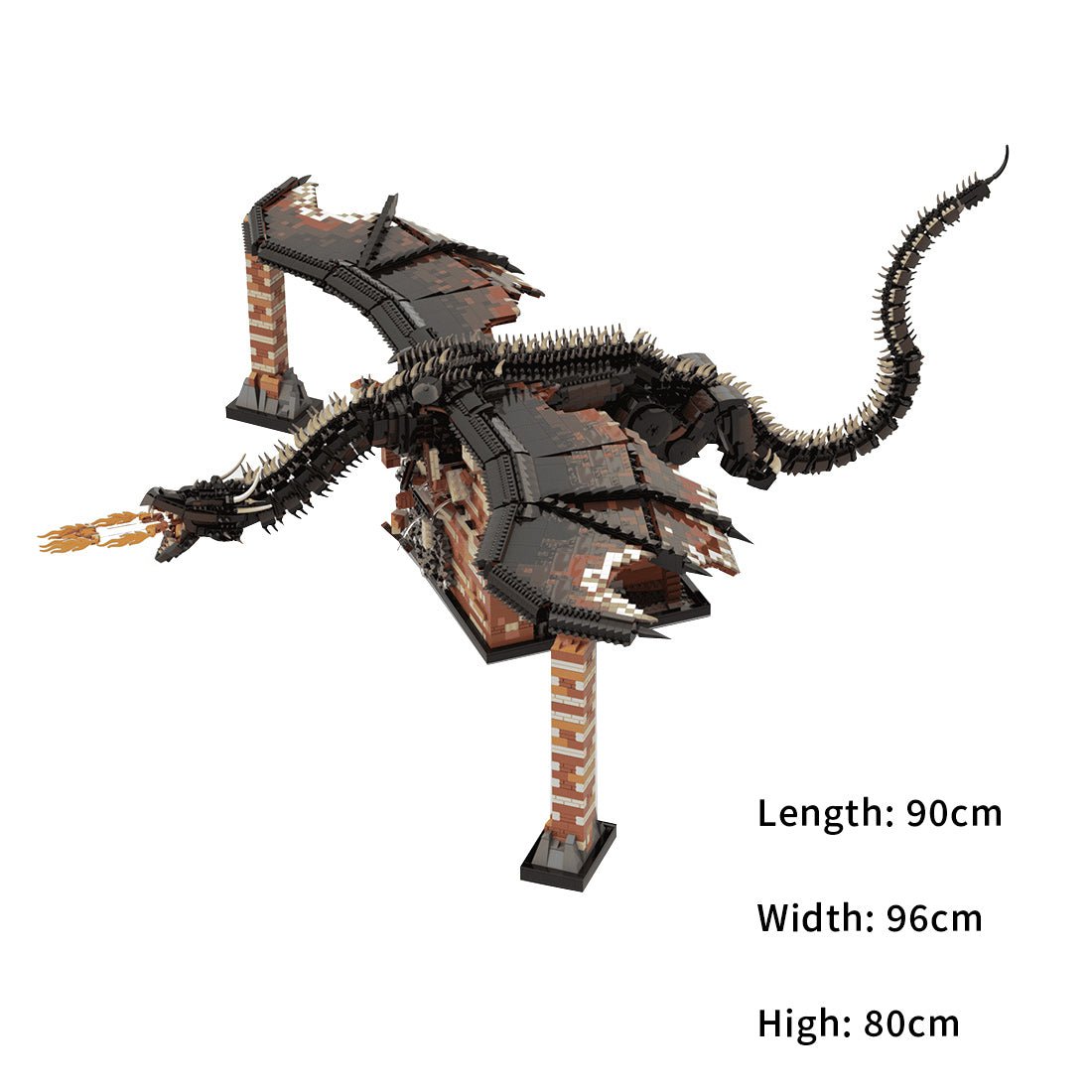 Drogon、 A Song of Ice and Fire Klemmbausteine - LesDiy - Klemmbausteine