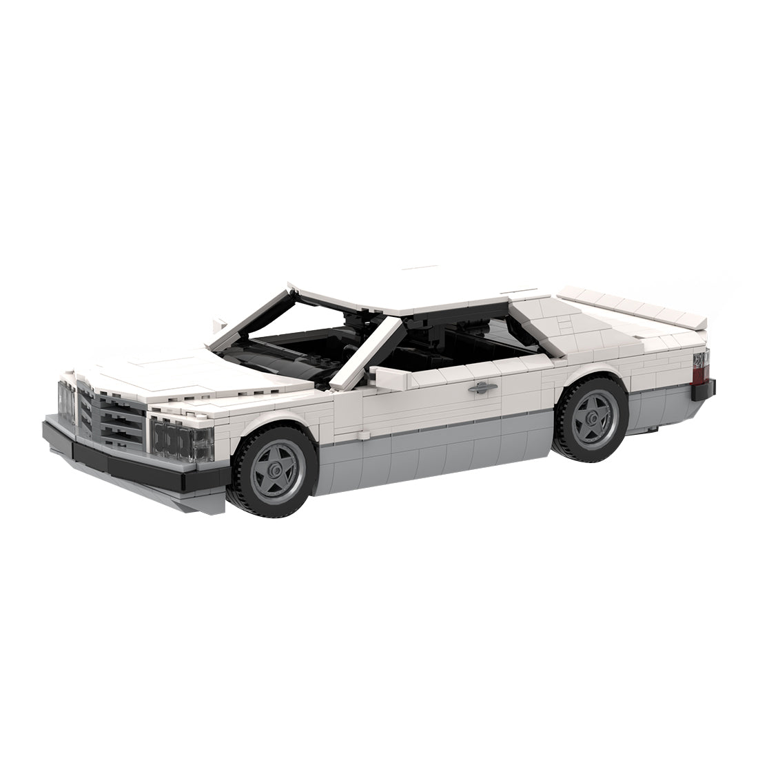 Deutsches Grand-Touring-Coupé der 1980er Jahre Klemmbausteine