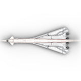 B2707-200 TWA Überschall-Passagierflugzeug 1:80 Klemmbausteine
